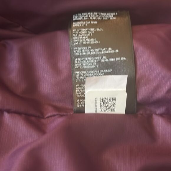 THE NORTH FACE Women's Flare Vest in Blackberry Wine Size L - Picture 6 of 10